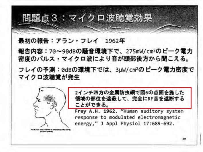 マイクロ波可聴で音声通信は可能か
